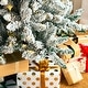 preview thumbnail 112 of 131, Glitzhome 6FT/7.5FT/9FT/11FT Snow Flocked Pre-lit Artificial Fir Christmas Trees
