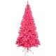 preview thumbnail 6 of 7, Artificial Tinsel Christmas Tree - 7' - Pink - Unlit