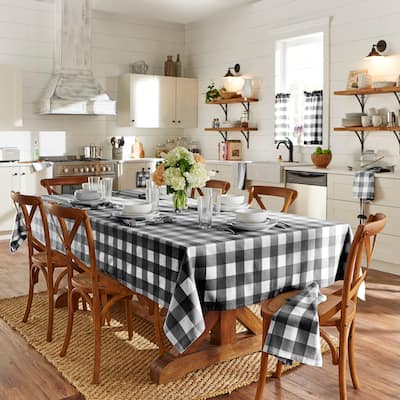 The Gray Barn Emily Gulch Buffalo Check Tablecloth