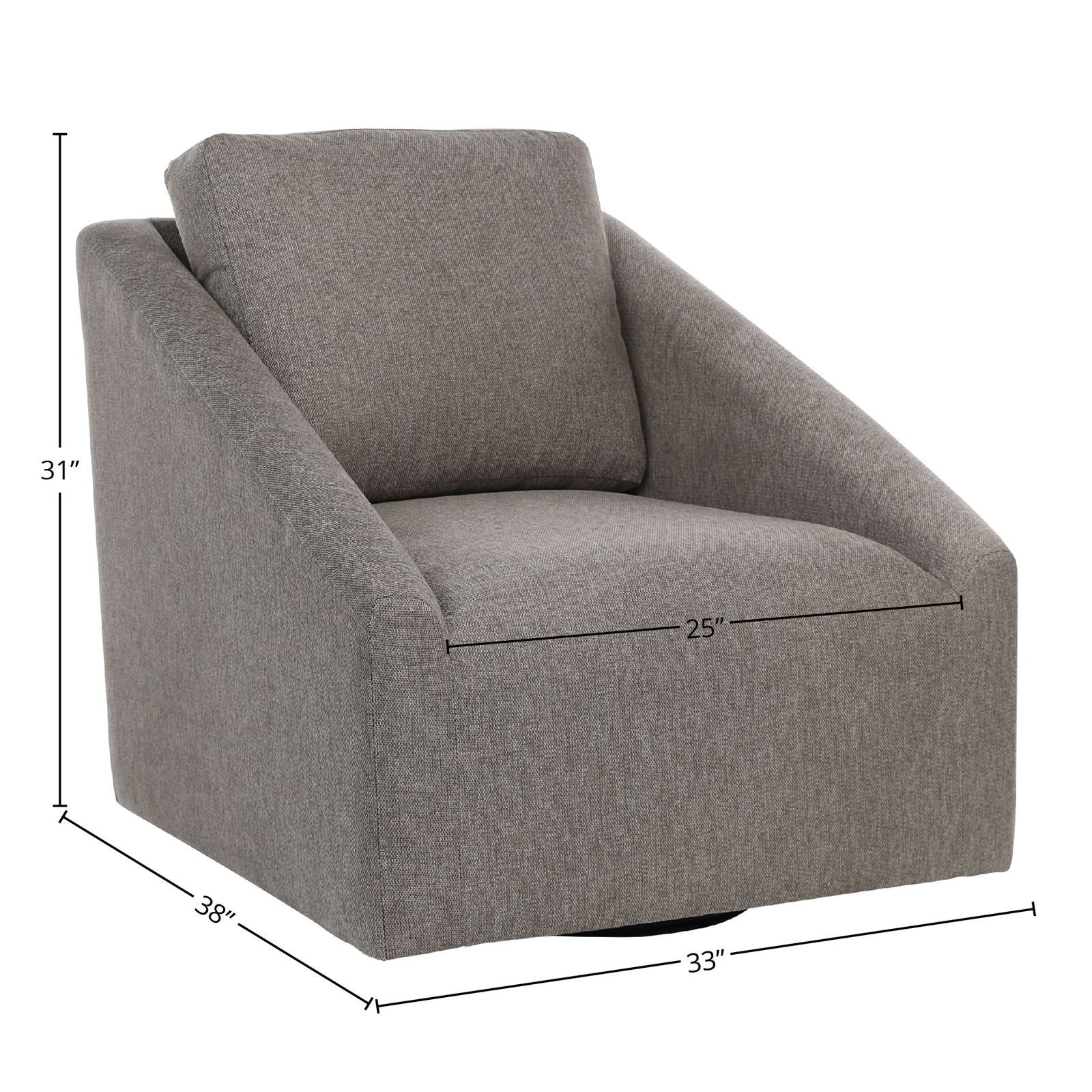 Wyatt swivel sales barrel chair