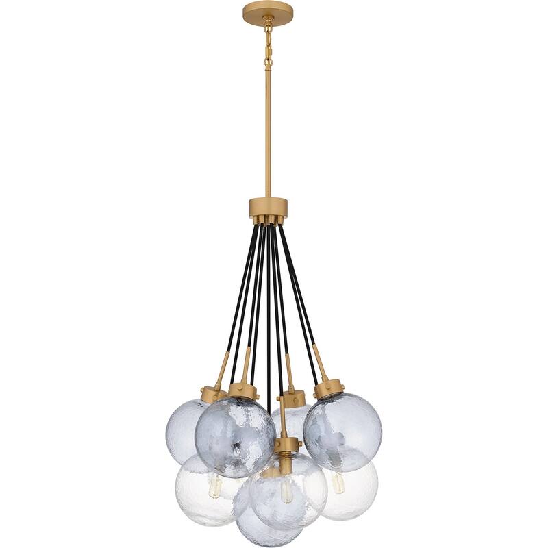 Quoizel Pendant Four Light Pendant - Brushed Weathered Brass