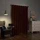 preview thumbnail 24 of 91, Sun Zero Cyrus Thermal Total Blackout Back Tab Curtain Panel, Single Panel