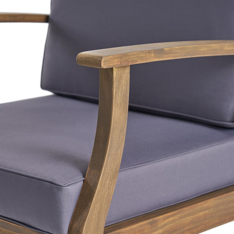 Christopher Knight Home Perla Acacia Wood Outdoor Club Chair