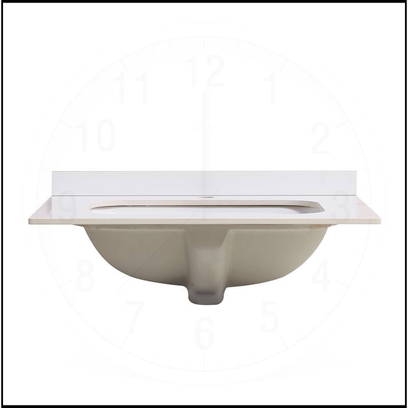 24"/30" Bathroom Vanity Ceramic Sink