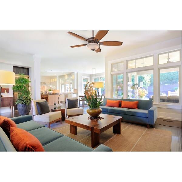 Shop Westinghouse 7200600 Tulsa 52 5 Blade Hanging Indoor Ceiling