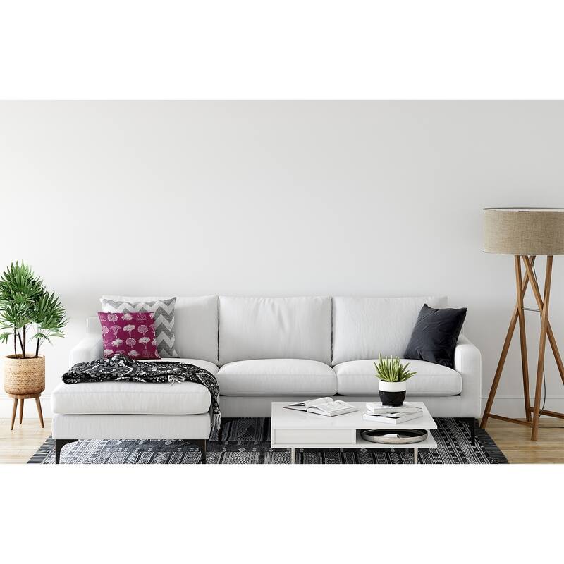 Field of Trees Decorative Throw Pillow