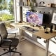 preview thumbnail 25 of 51, Futzca Height Adjustable Electric Standing Desk Sit Stand Computer Stand up Desk with Splice Board