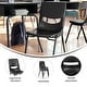 preview thumbnail 8 of 19, Ergonomic Heavy-Duty Flex Comfort Classroom Stack Chair - 17.5"W x 20.25"D x 32.5"H