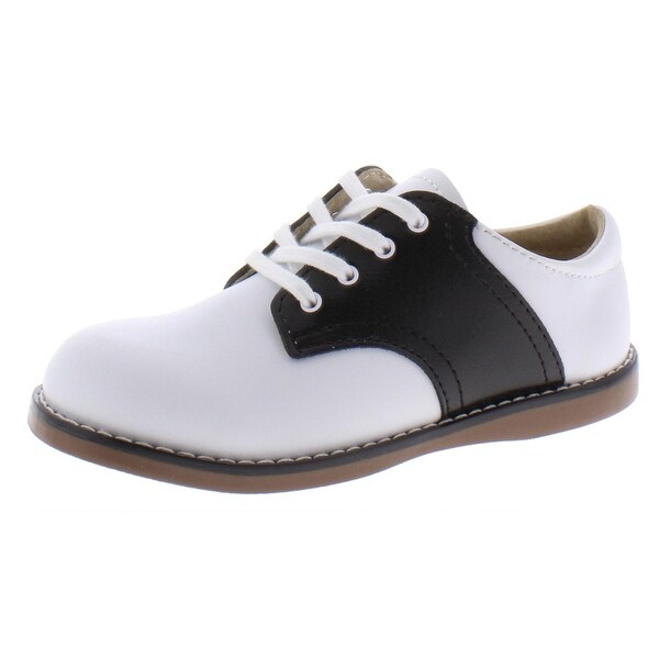girls black lace up shoes