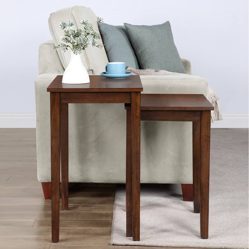 Convenience Concepts American Heritage Nesting End Tables - Espresso
