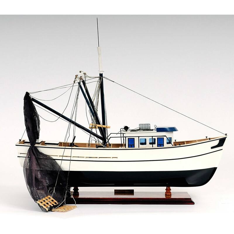 13.5" x 25" x 22" Shrimp Boat