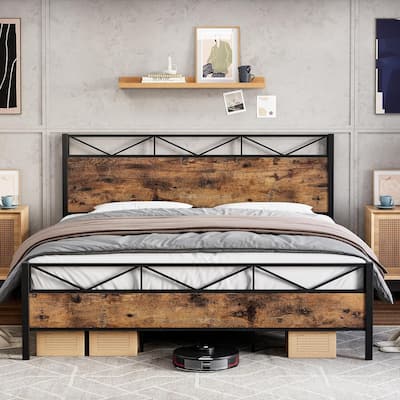 Bed Frame with Headboard