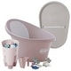 preview thumbnail 6 of 7, Shnuggle Baby Bath and Accessories Bundle with Changing Mat Pink