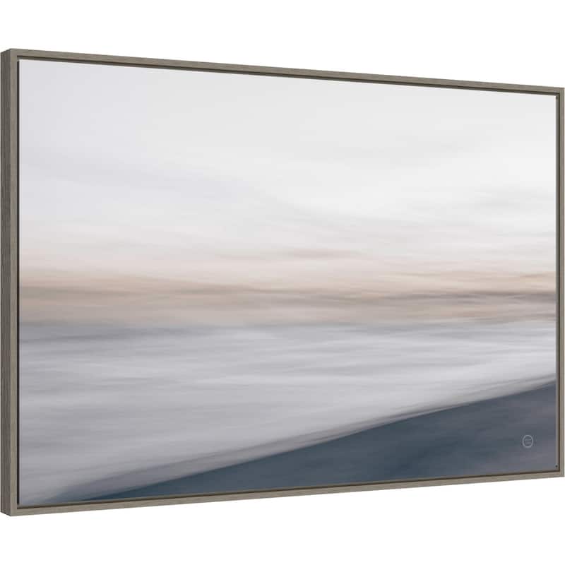 Waves Move Me I by Nathan Larson Framed Canvas Wall Art Print