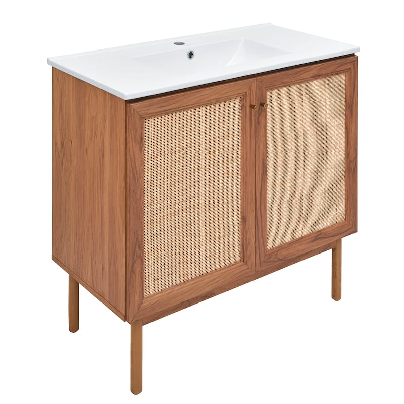 Classe Bathroom Vanity in Oak