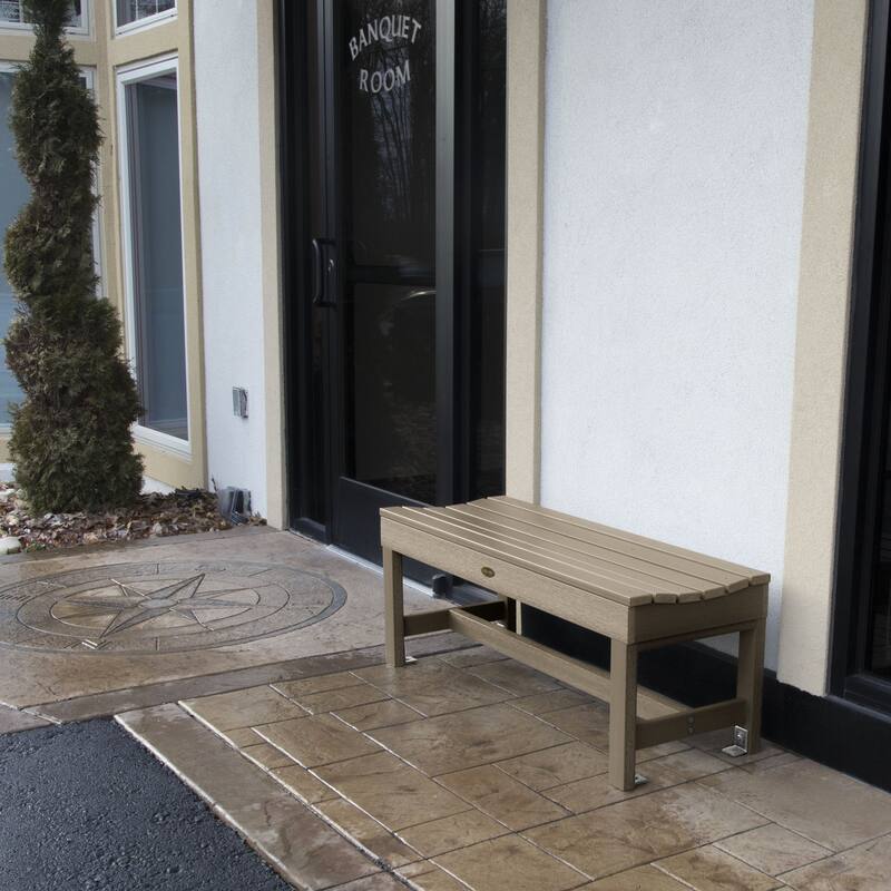 Highwood Commercial Grade Weldon 4ft Backless Picnic Bench