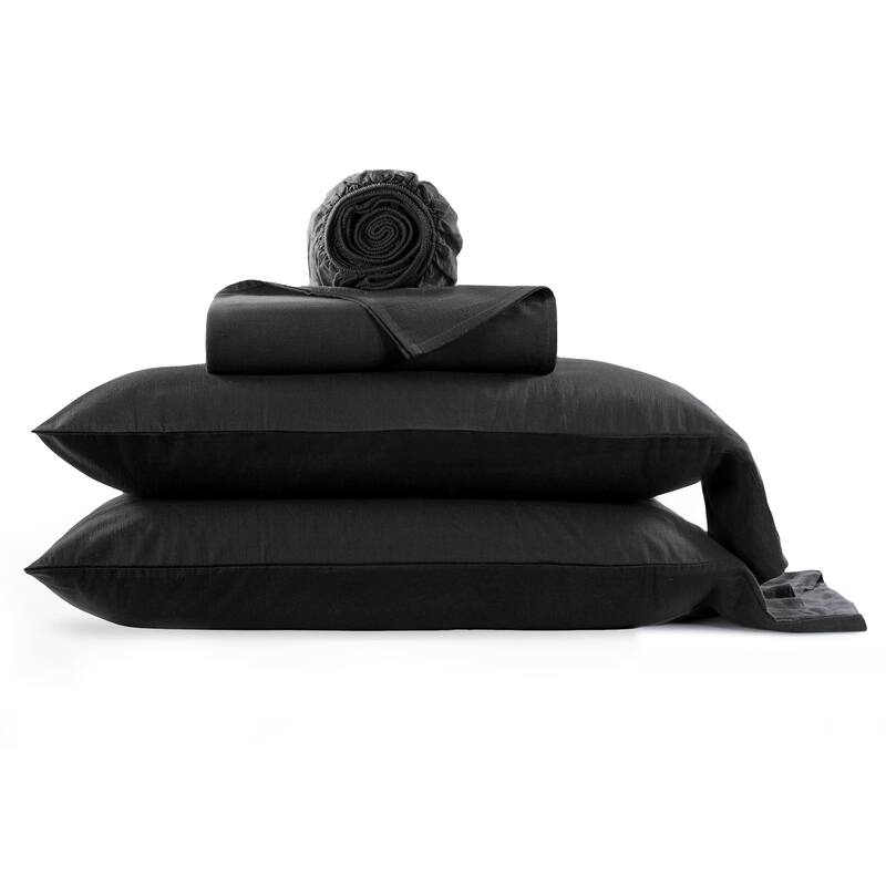 Ellwood Queen Sheet Set - Anthracite