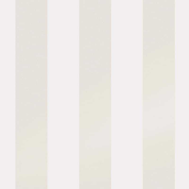 Laura Ashley Lille Pearlescent Stripe White Wallpaper