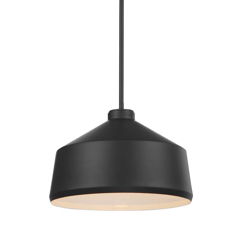 Uttermost Holgate 1-Light Pendant - Matte Black