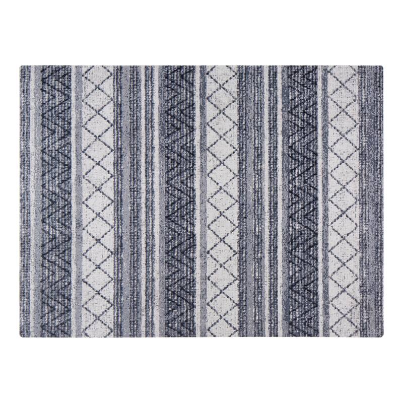 Jani 36"x48" Rug'd Chair Mat-Rug Style Office Chairmat for Carpet & Hard Floors| 0.25" Thick |Non-Slip, Foldable Desk Chair Mat