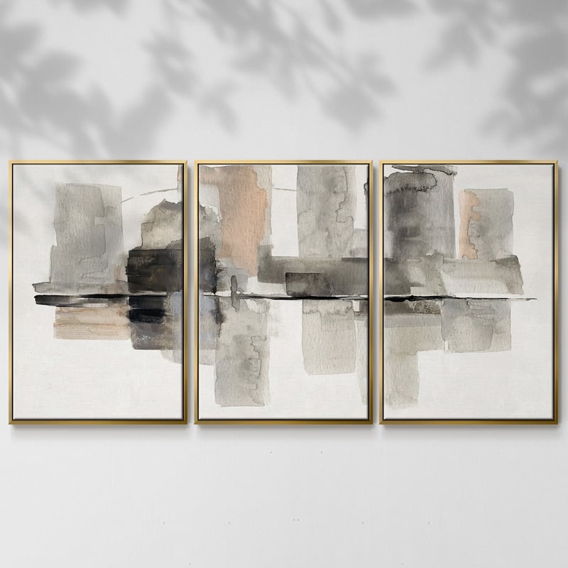 Urban Oasis II - Multi Piece Framed Canvas