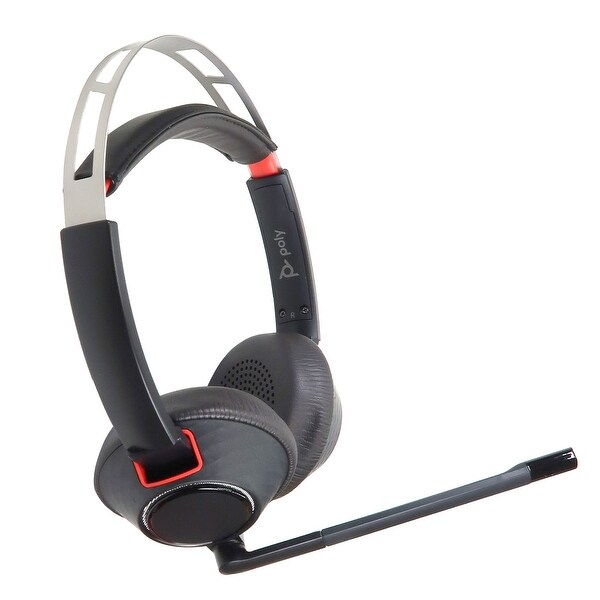 Poly Blackwire 5220 Stereo Wired Headset, Dual Ear Computer