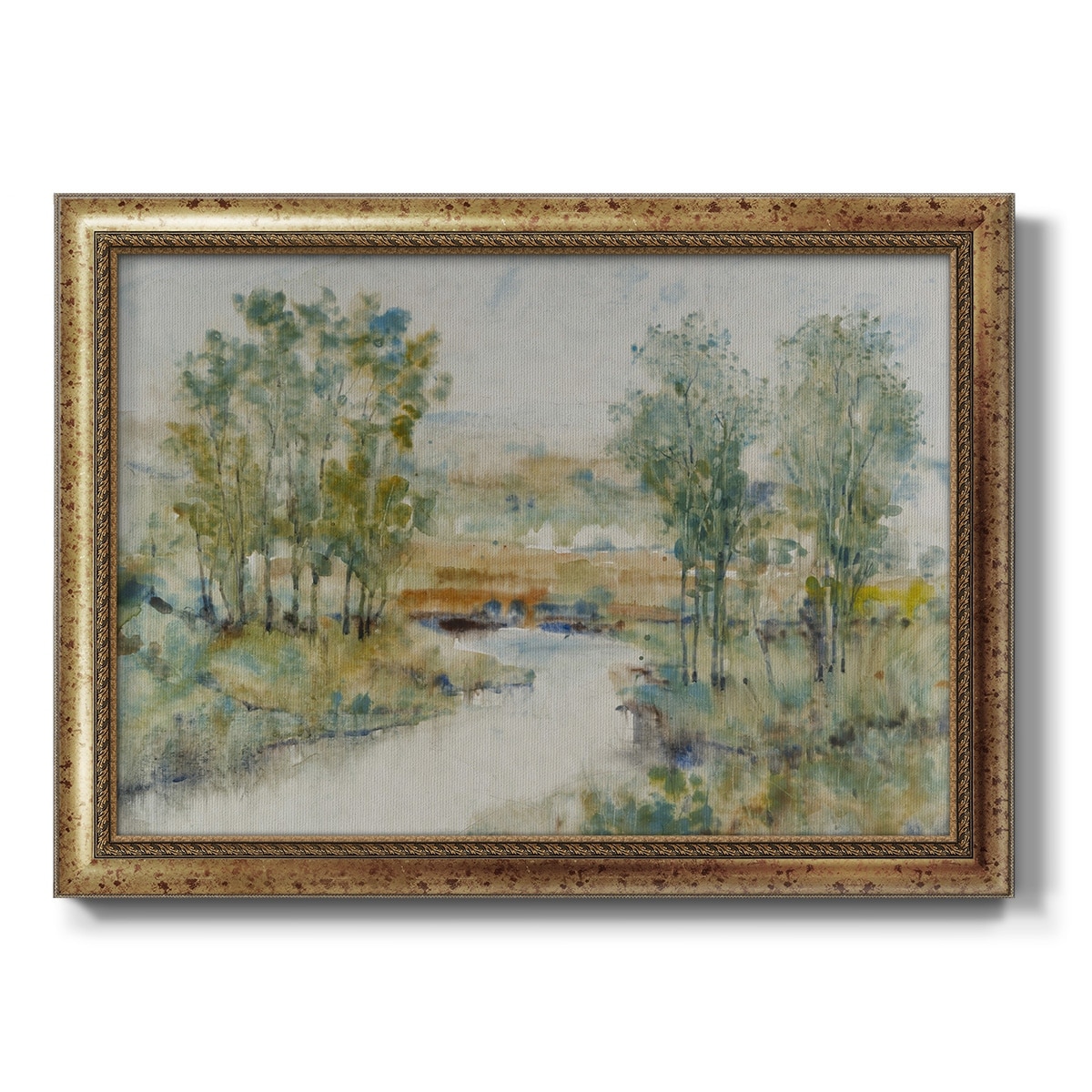 Trees on the Creek II Premium Framed Canvas- Ready to Hang