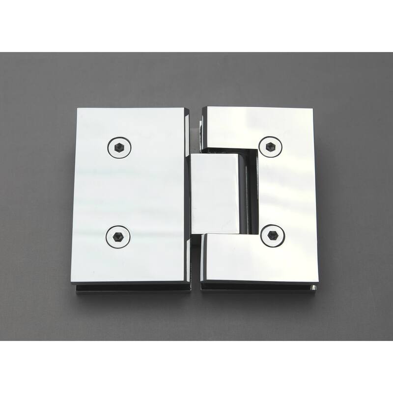 Glass Warehouse 78" x 60" x 36" Frameless 90 Degree Shower Enclosure - Glass Hinge