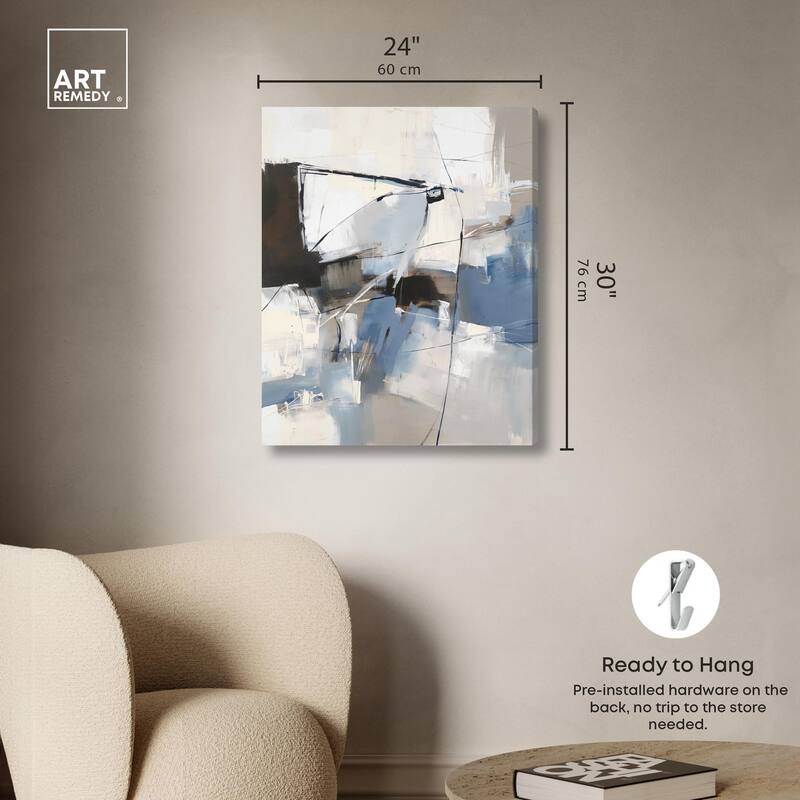 Glimpse of Infinity III Canvas by Art Remedy, Gallery Wrapped