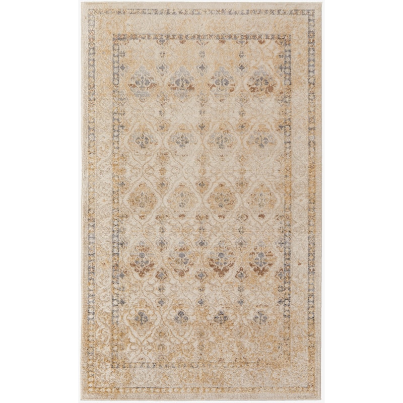 Wyllah Traditional Diamond Area Rug