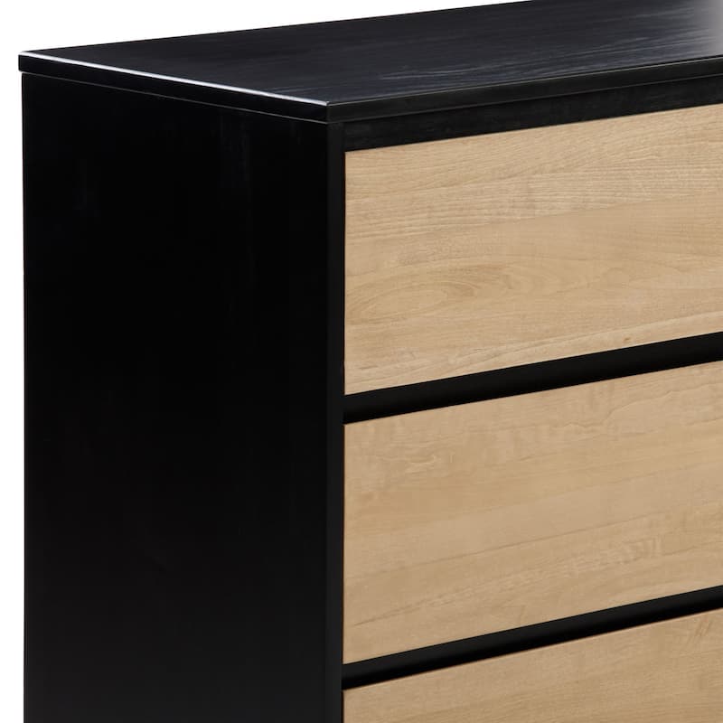 Plank and Beam Scandinavian 6-Drawer Dresser