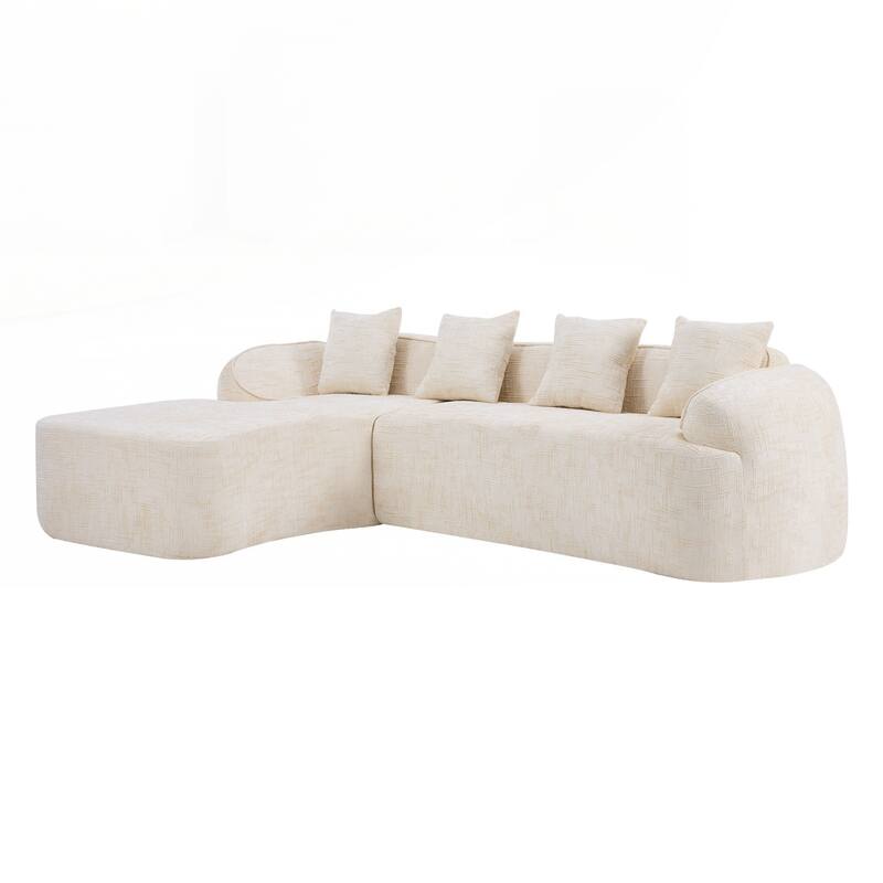 L-shaped Compressed Sofa that Goes Well with Any Living Room