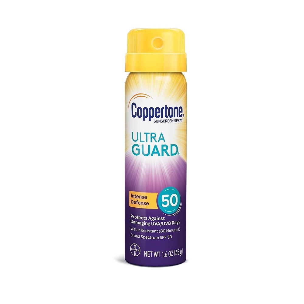 Coppertonecoppertone Ultraguard Sunscreen Spray Spf 50 1 6 Oz 1 Pack Dailymail