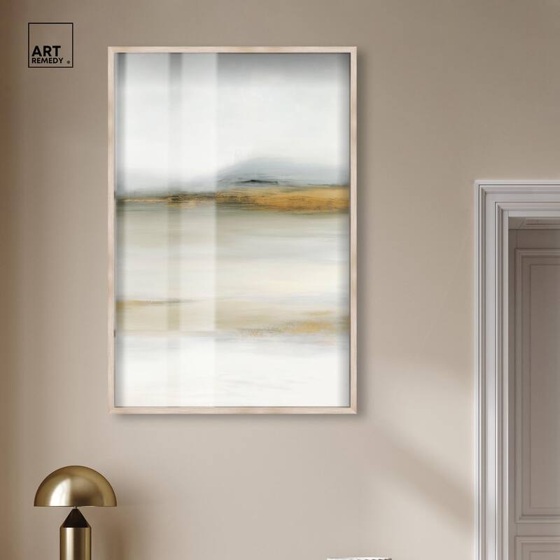 Misty Expanse II Shadowbox by Art Remedy