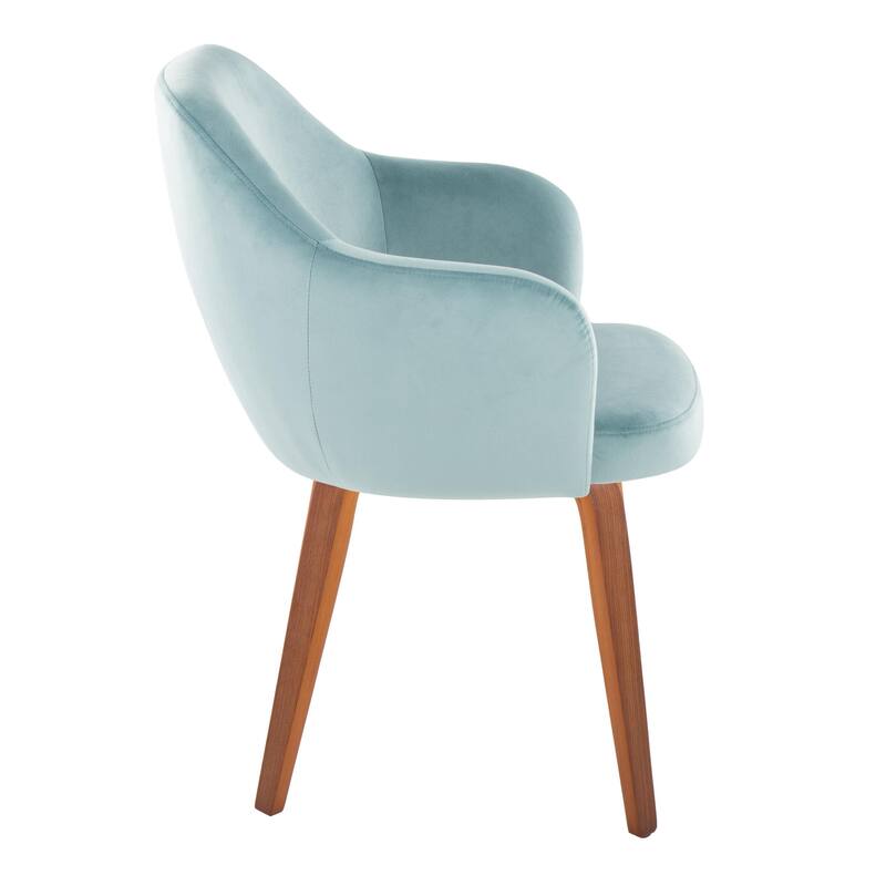 Porch & Den Beckett Dining Chair with Bent Wood Legs (Set of 2)