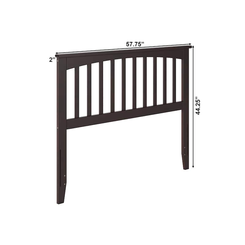 AFI Mission Headboard with Attachable Charger