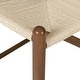 preview thumbnail 17 of 38, Poly & Bark Weave 23.5" Seat Height Counter Stool - Solid Wood with Woven Seat