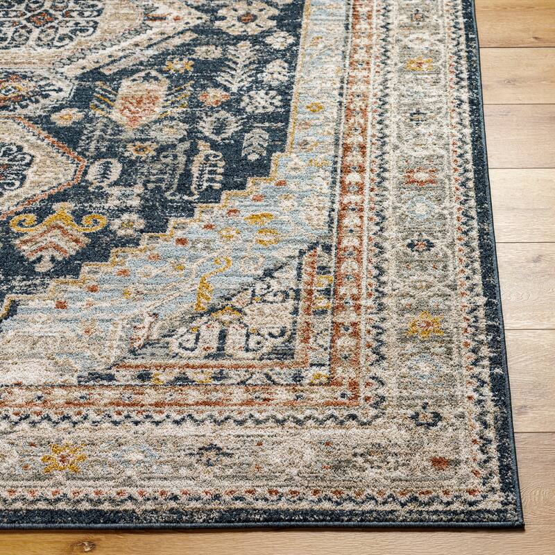 Livabliss Beckham Center Medallion Area Rug