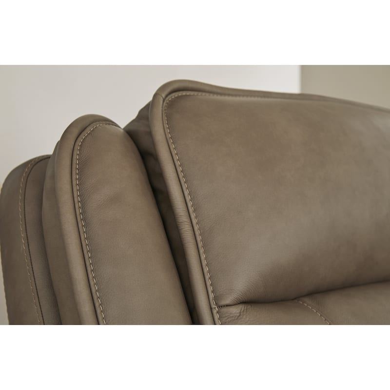 Signature Design by Ashley Rondelay Brown Power Reclining Sofa - 89" W x 42" D x 42" H
