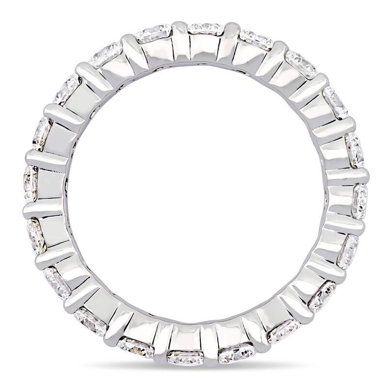 Miadora 3ct TDW Diamond Eternity Ring in 18k White Gold