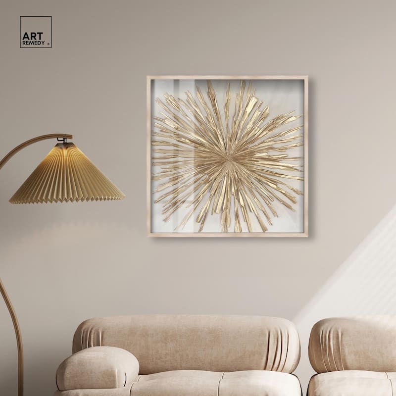 Golden Zenith Shadowbox by Art Remedy