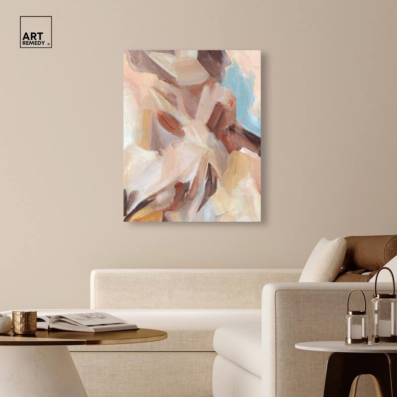 Layers of Colors I Canvas by Art Remedy, Gallery Wrapped