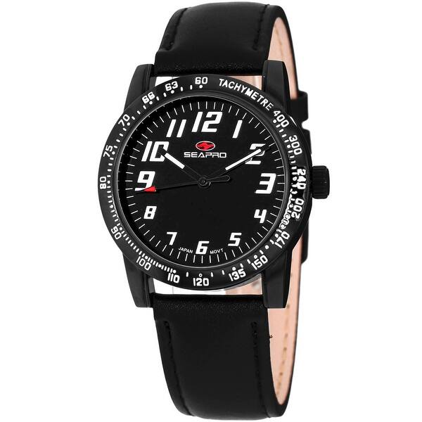 Shop Seapro Women S Bold Black Dial Watch Sp5214 Overstock 24226100