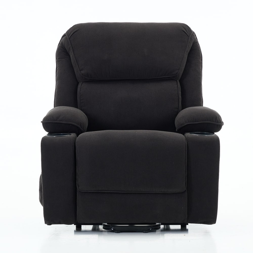 Roomfitters Power Lift Recliner Chair with Heat and Massage, Remote Control Reclining Armchair for Living Room