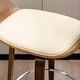 preview thumbnail 117 of 167, Glitzhome Set of 2 or 4 Modern Counter & Bar Height Wooden Swivel Bar Stools
