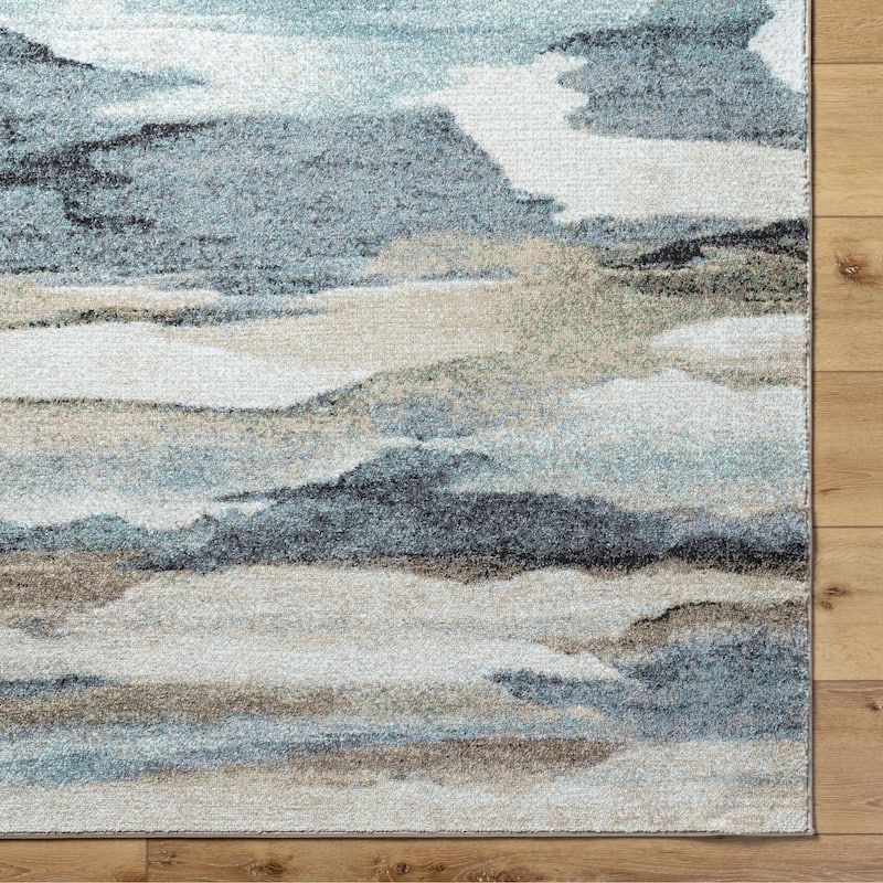 Livabliss Casual Hyde Park Abstract Area Rug