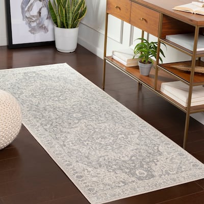 Tyrus Traditional Medallion Area Rug - 2'7" x 7'3" Runner