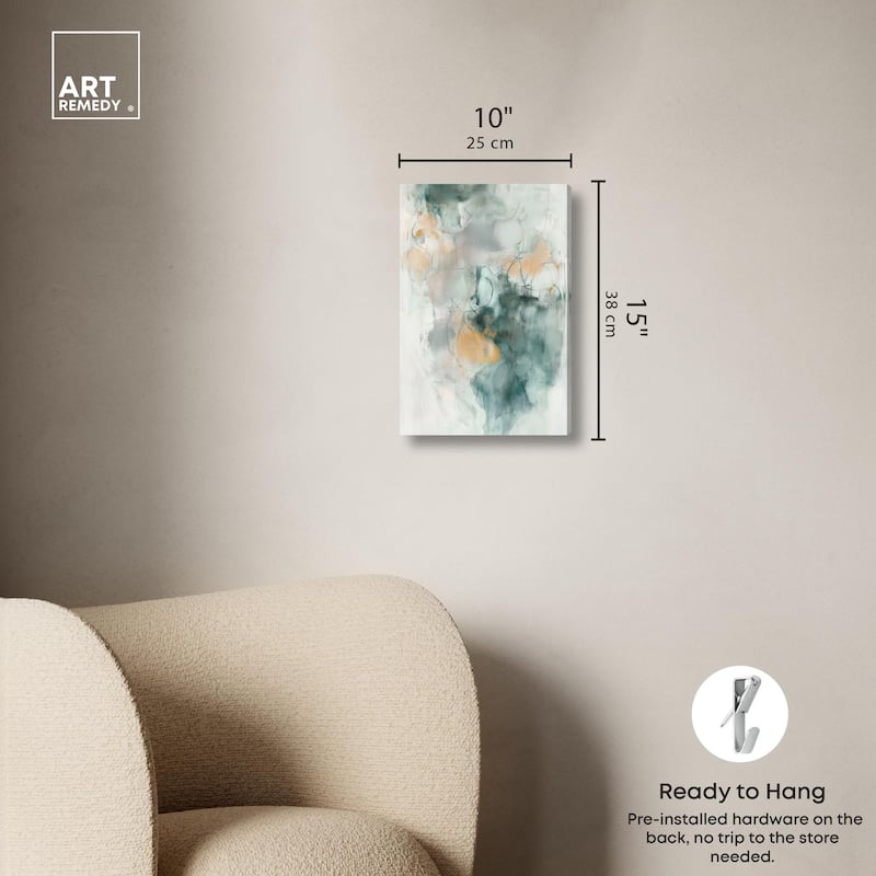 Verdant Vapors II Canvas by Art Remedy, Gallery Wrapped