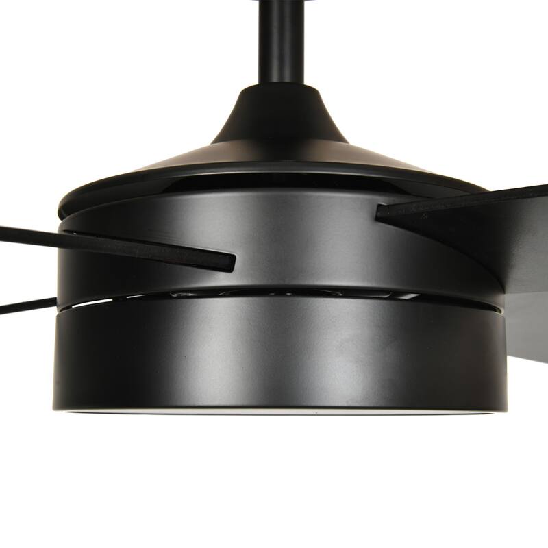 48 Inch 4 Blades Ceiling Fans with Light and Remote Control & App Control