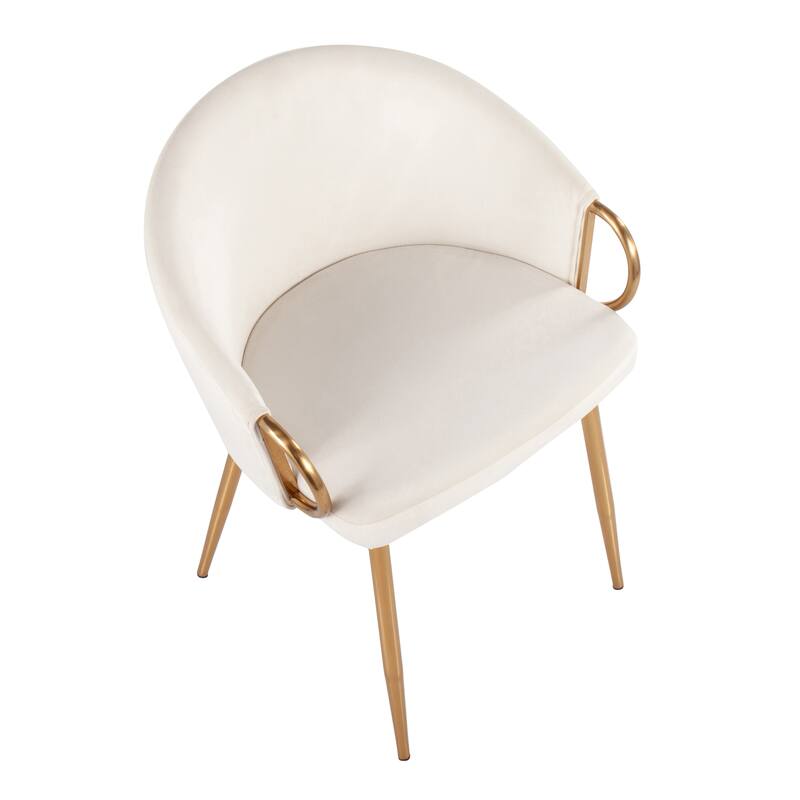 Silver Orchid Battista Upholstered Chair - Set of 2